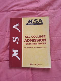 MSA - ALL COLLEGE ADMISSION TESTS REVIEWER