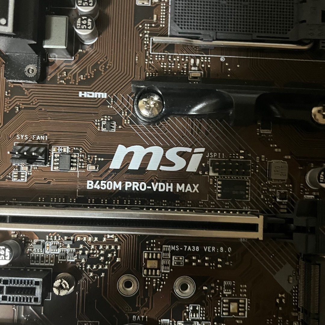 MSI B450M PRO-VDH MAX 