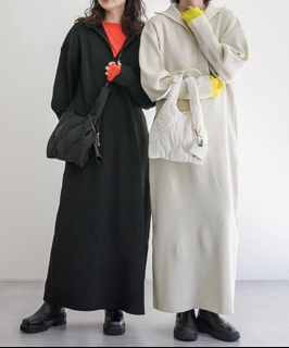 Mystic白色長洋裝
