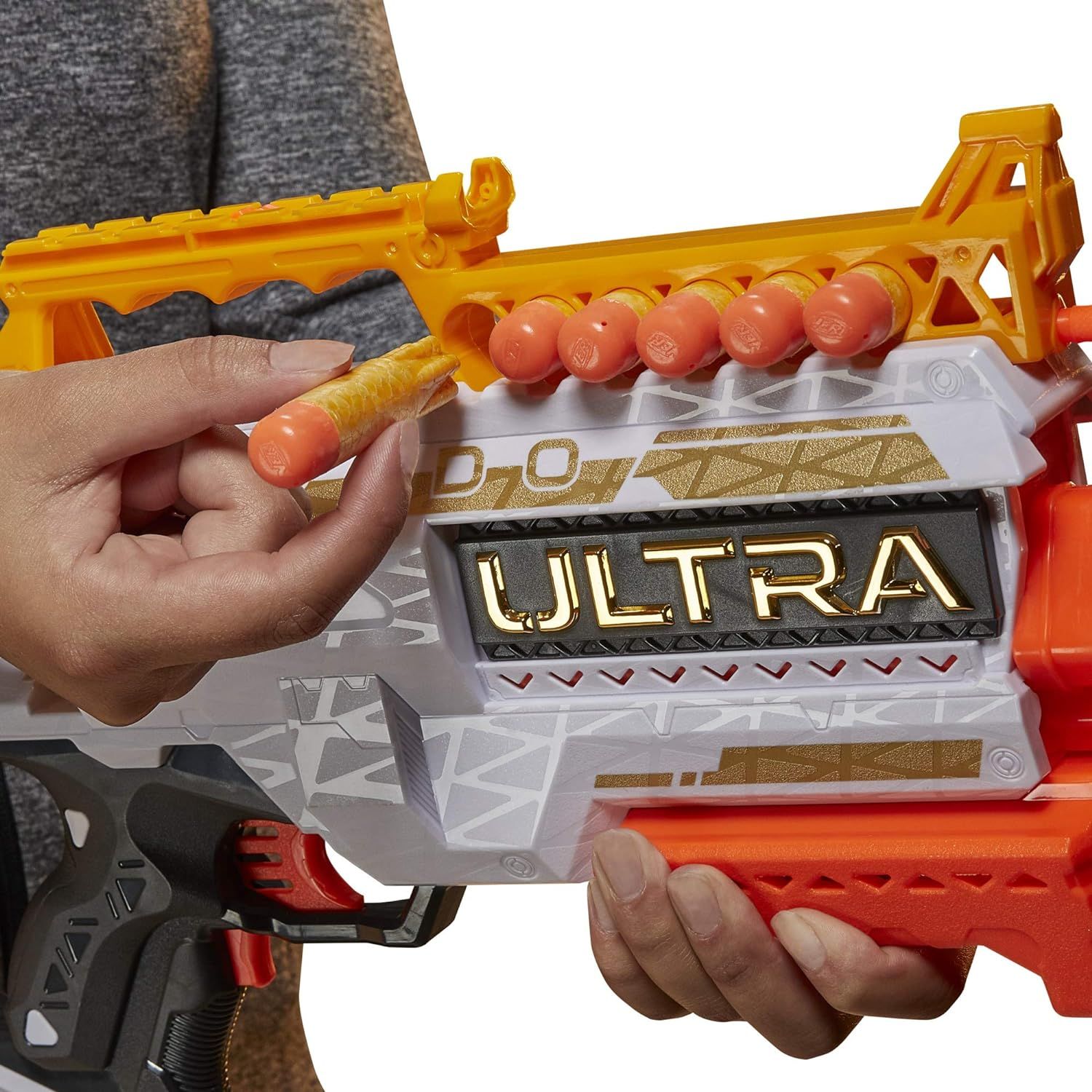 Nerf Ultra Speed Fully Motorized Blaster, Fastest Firing Ultra Blaster, 24  AccuStrike Ultra Darts, Uses Only Ultra Darts