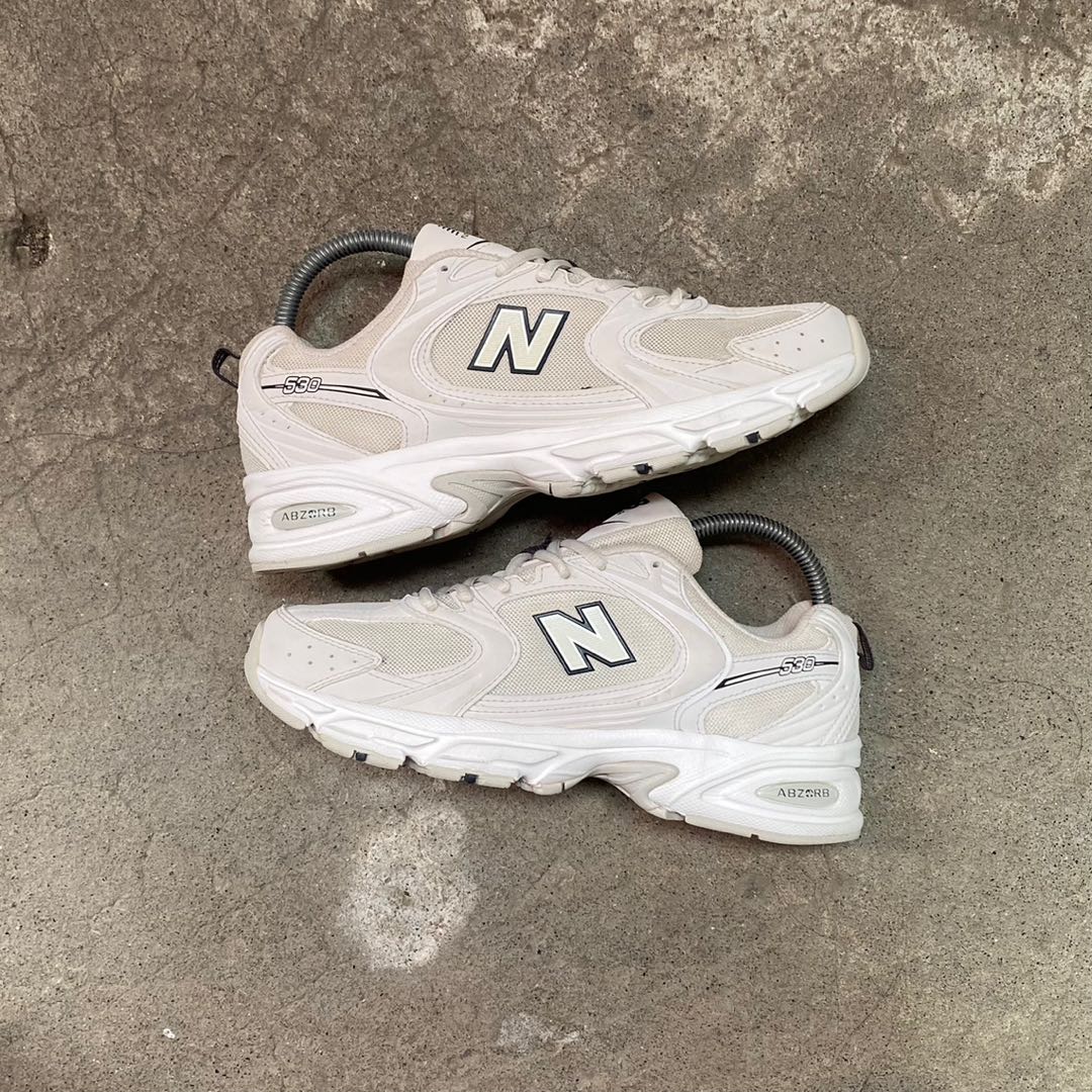 New Balance 530 Khaki, Women's Fashion, Footwear, Sneakers on Carousell