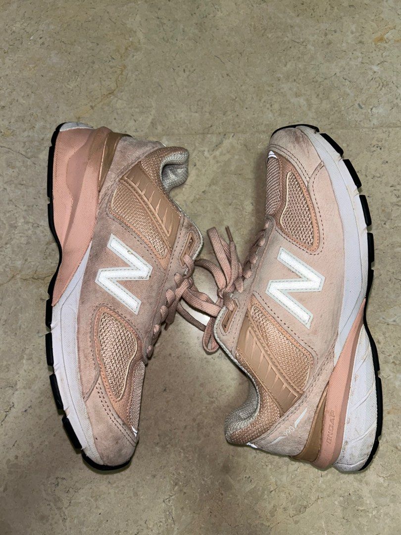 New balance 990 best sale rosa