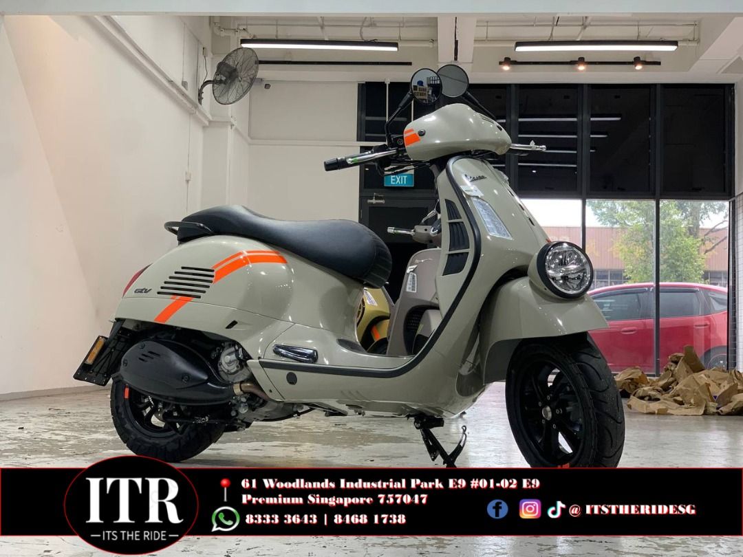 NEW VESPA GTV 300 GTV300 GTV 300 Motorcycles Motorcycles for