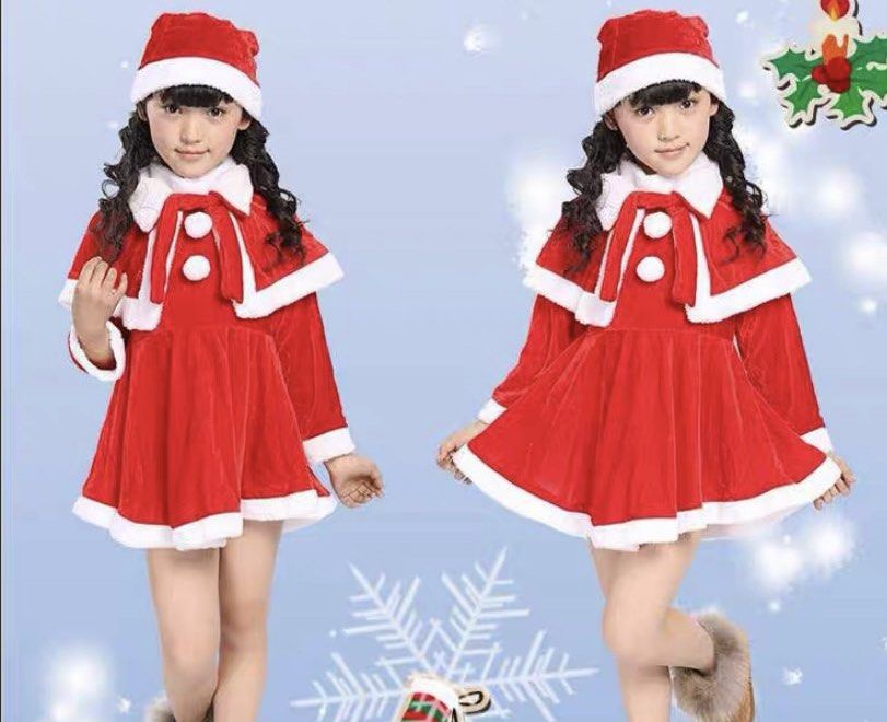 White christmas store dress for girls