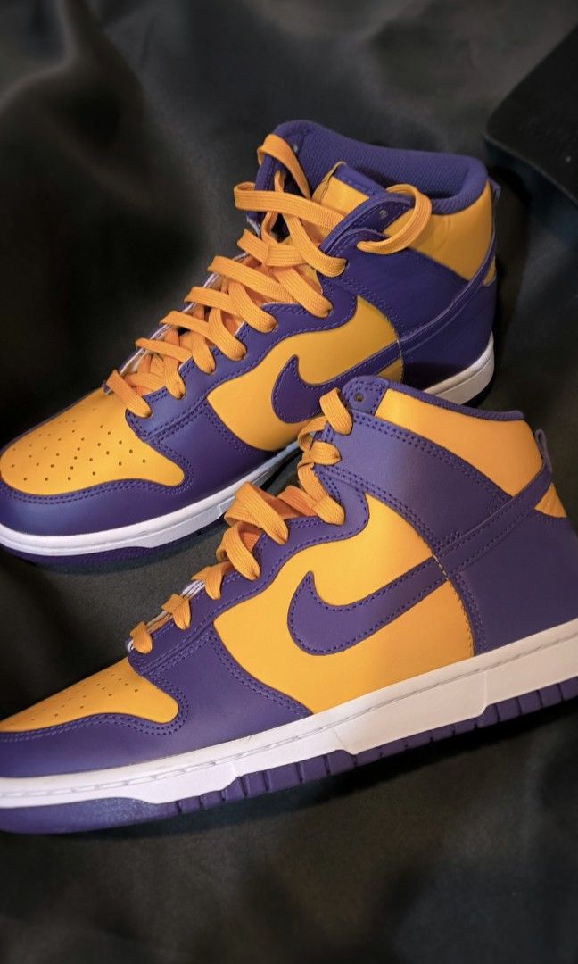 Dunk Hi Retro Lakers