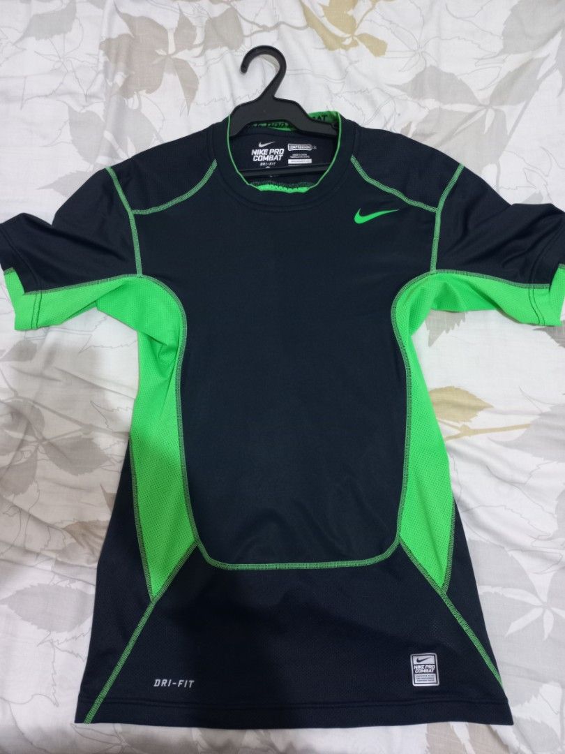 Nike pro combat compression shirt (Category: Activewear) located in Cavite. Submitted by big.deal1 (Listing ID 1269732199, Image 1). Description: good as new no any issues size xl 700 only nike adidas ua jordan compression shirt message lang po tnx.