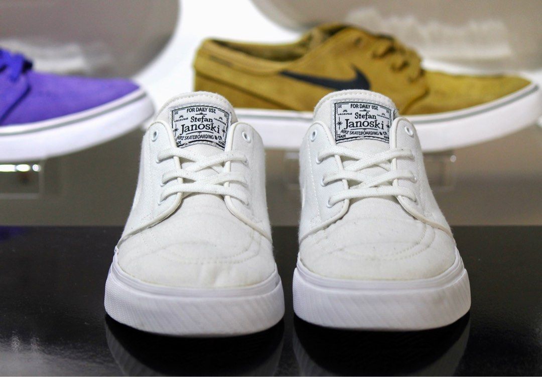 Janoski discount all white