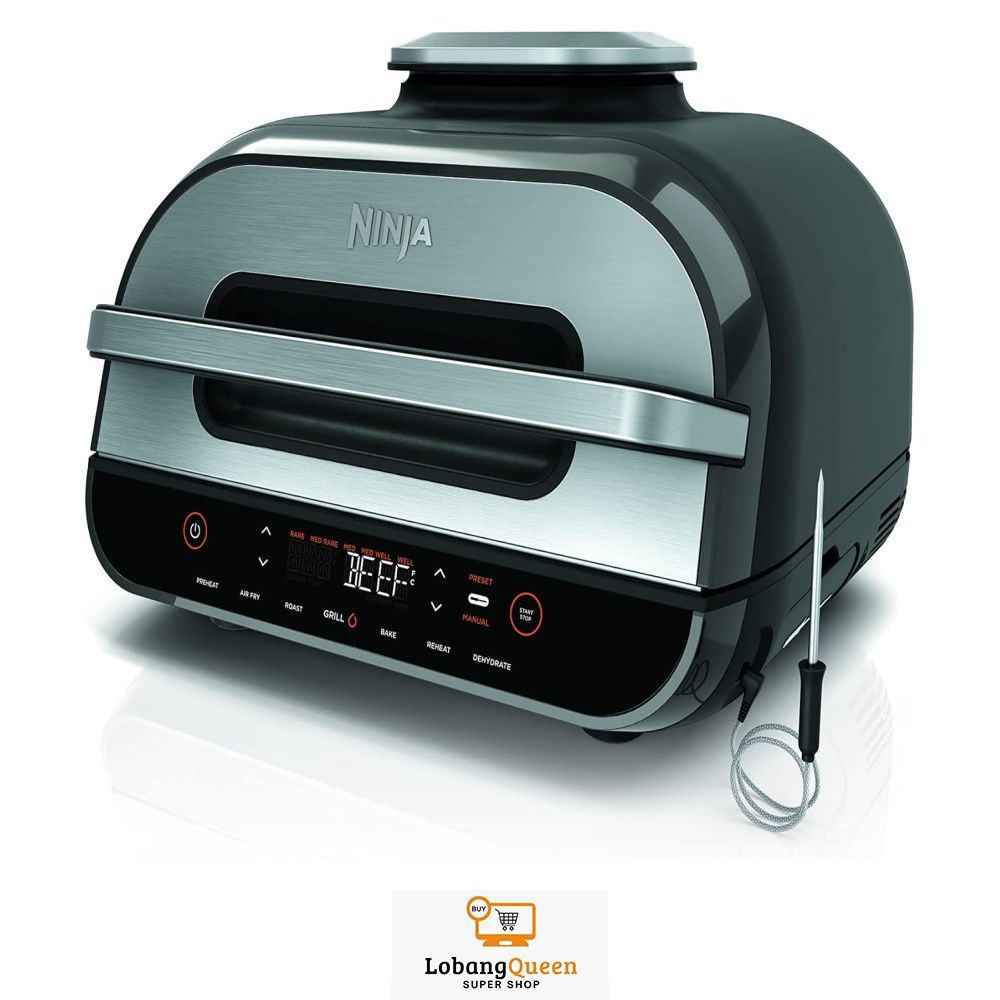 Ninja Foodi Smart XL Grill and Air Fryer AG551 1760W Black