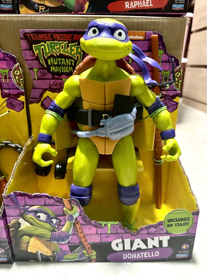 Teenage Mutant Ninja Turtles Mutant Mayhem 12 Inch Giant Action Figure -  Donatello