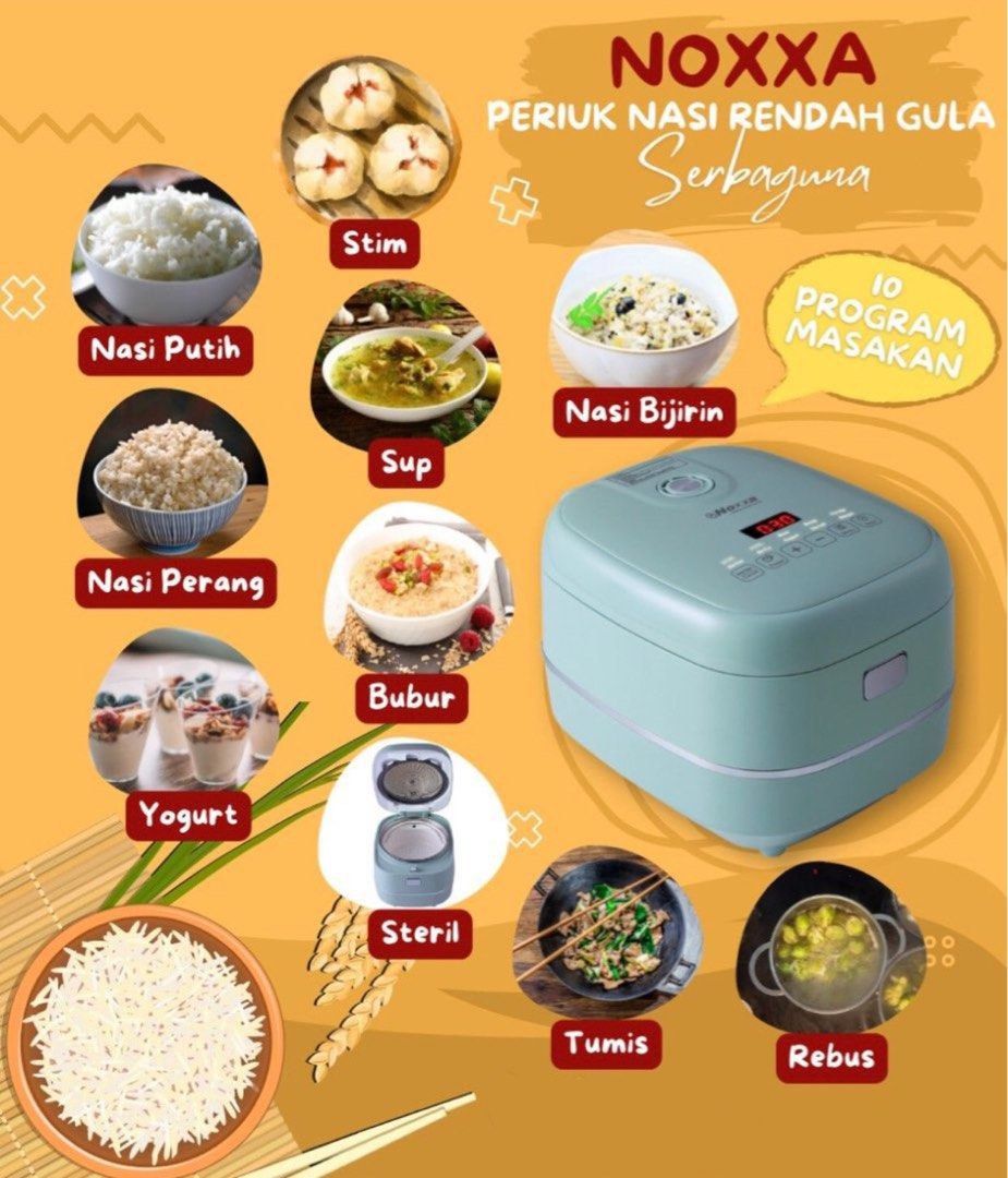 How to cook rice using noxxa deals
