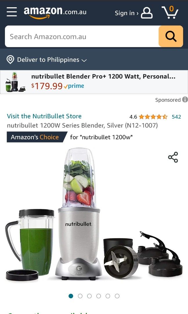 NutriBullet 1200 Series Blender N12-1007