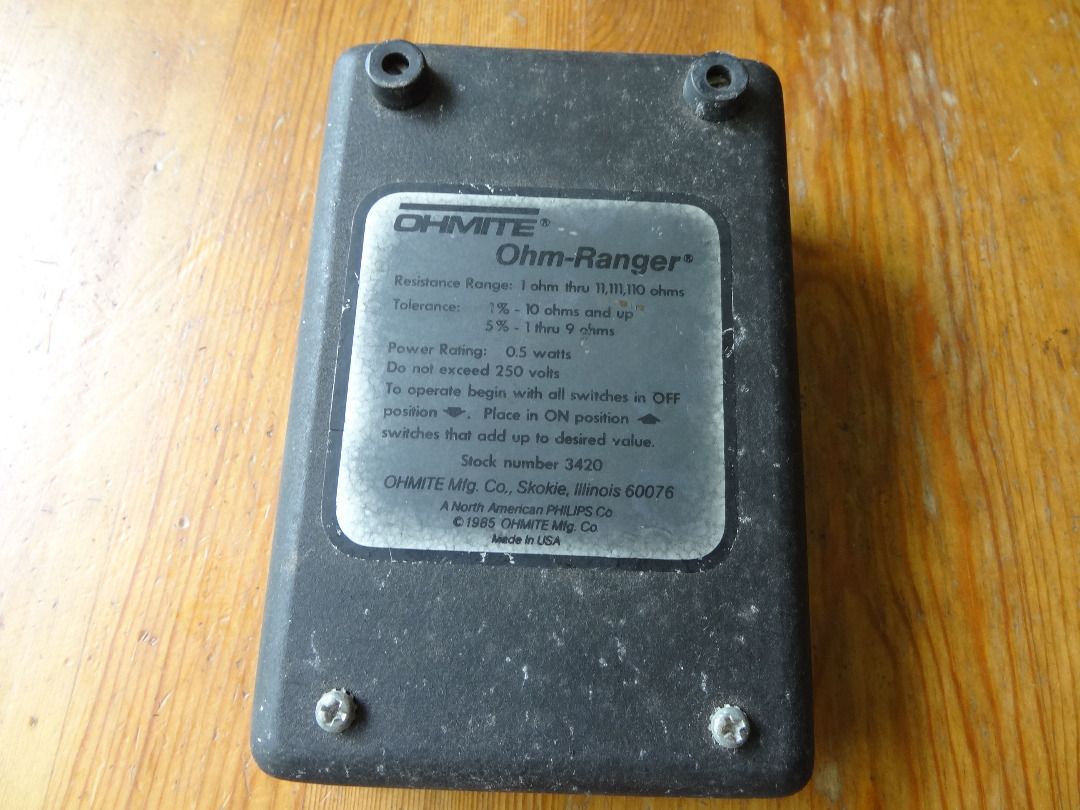 Ohmite Ohm-ranger, Audio, Other Audio Equipment on Carousell
