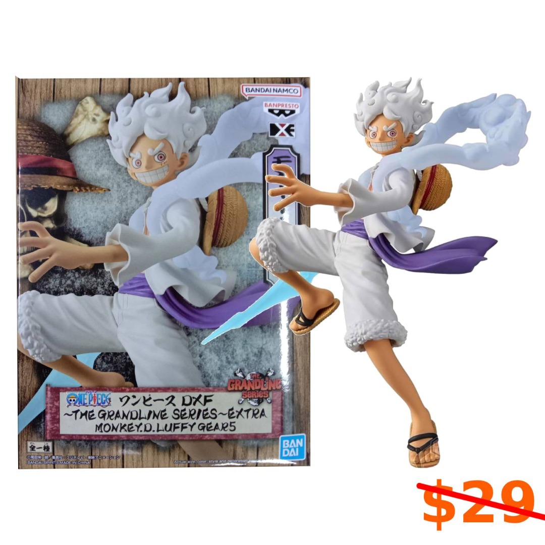 One Piece The Grandline Series Extra Monkey D. Luffy (Gear 5 Ver.)