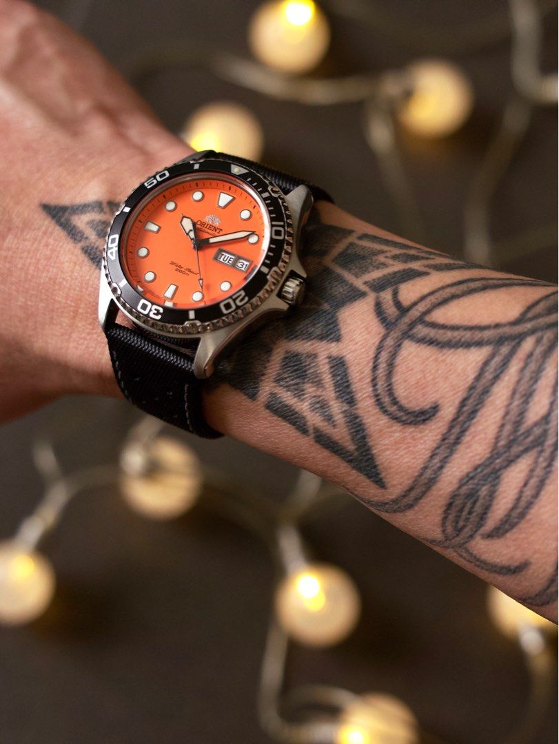 Orient ray top orange
