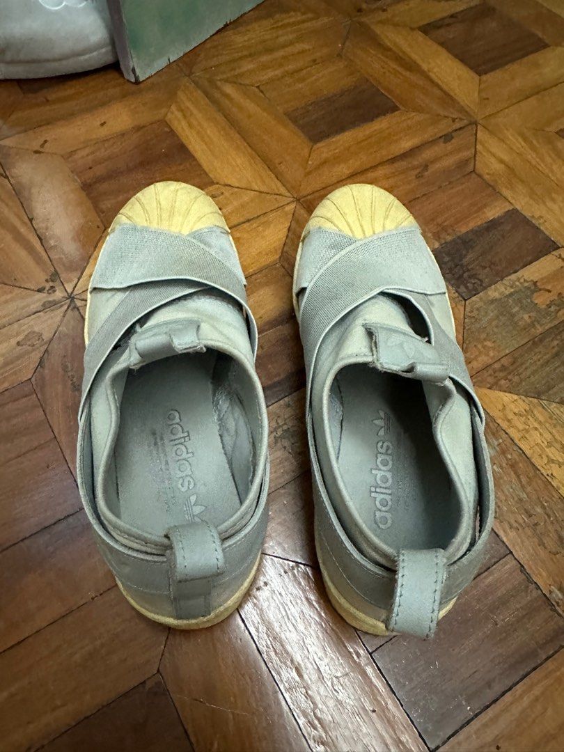Original Adidas Superstar Slipon Grey (Category: Sneakers) located in Pasig City. Submitted by winterphoenix (Listing ID 1269837186, Image 2). Description: Very versatile color! Comfy!.