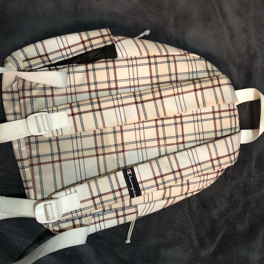 Plaid hotsell champion backpack