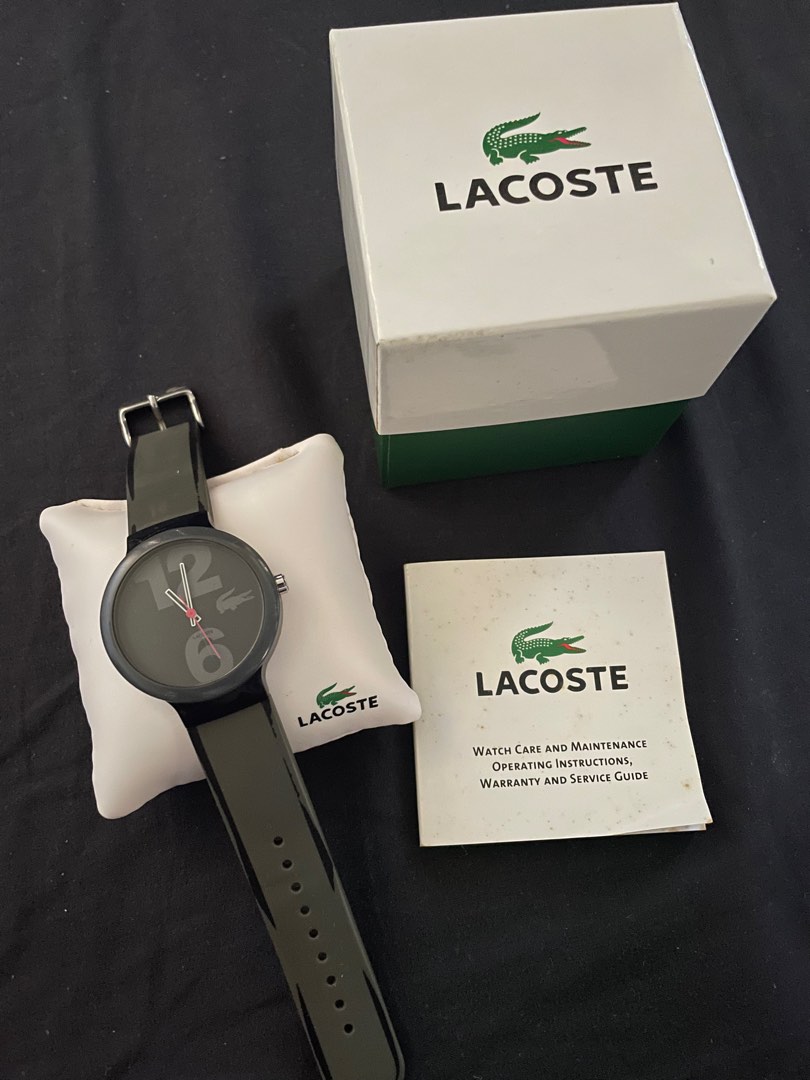 Lacoste smart watch instructions 2025