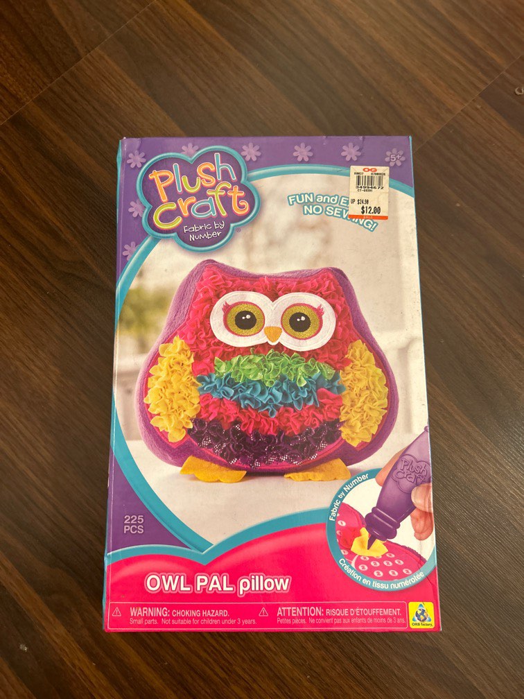 Plush 2025 craft owl