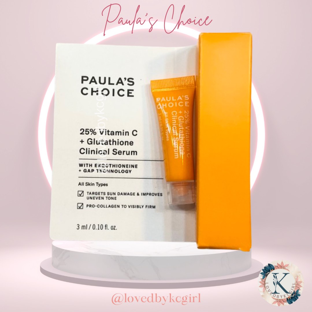 Paulas Choice 25 Vitamin C + Glutathione clinical serum Mini, Beauty