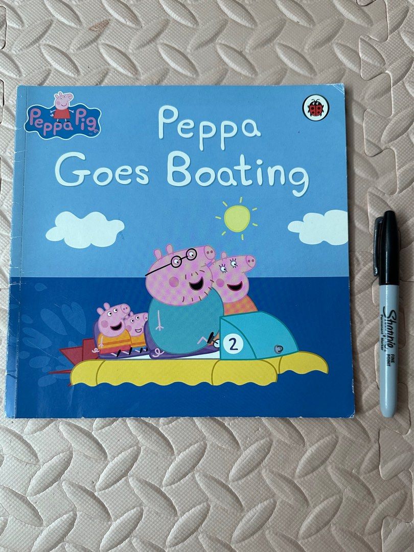 Peppa Pig Peppa Goes Boating (Category: Children's Books) located in Guiguinto. Submitted by baldovino.kimberly (Listing ID 1269721995, Image 1). Description: Please take note that this is a preloved book, please manage your expectations. Thank you! Flaws are seen in the pictures, They may have: 🌟 Creases 🌟Folds 🌟Cover dents 🌟Annotations 🌟Clean and smooth cover pages 🌟Minor tears 🌟Discolorations What you see is what you get.