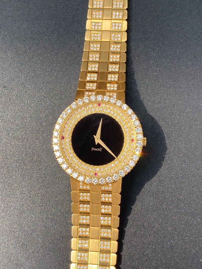 Piaget (Category: Women's Watches) located in Manila. Submitted by alvin6697 (Listing ID 1269749021, Image 3). Description: Piaget 18k Solid Gold Original Factory Diamond 34mm Case Diameter Quartz Movement 1.3 million Only Thanks Admin 🙏.