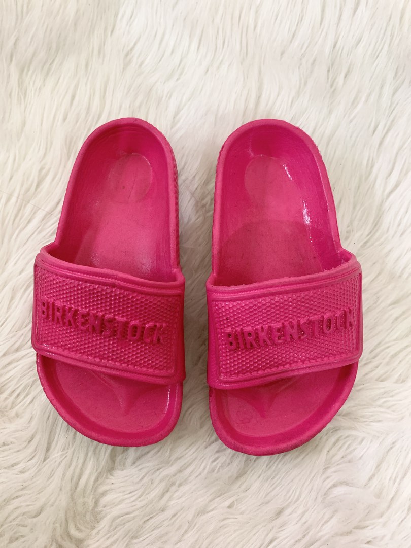 PINK SLIDES, Babies & Kids, Babies & Kids Fashion on Carousell