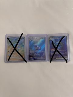 Pokemon 151 Squirtle Wartortle Blastoise SIR/SAR