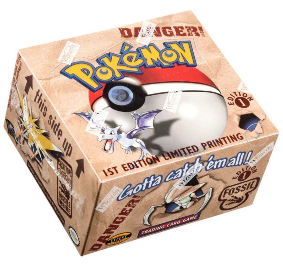 Pokémon TRADING CARD GAME FOSSIL 未開封 Pokemon TCG 1st edition Fossil Booster Box 1999 PSA BGS