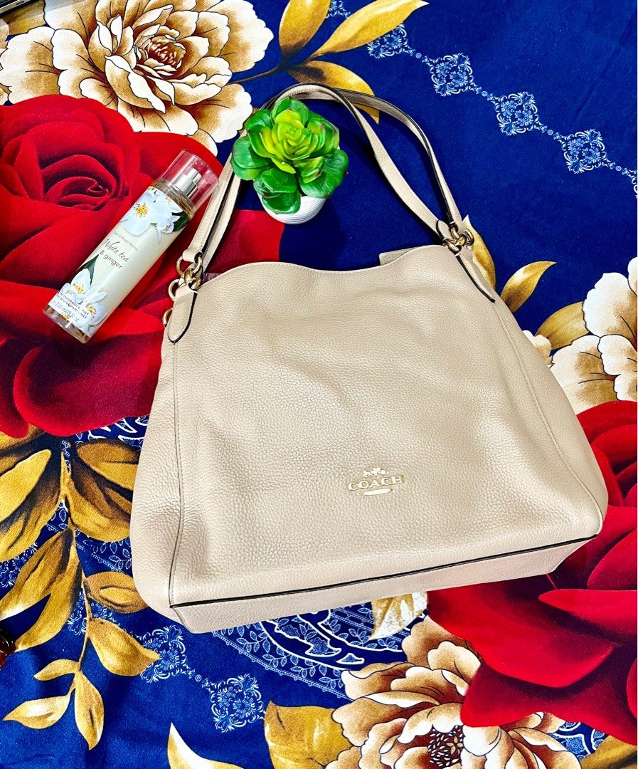 Coach hallie best sale shoulder bag blossom