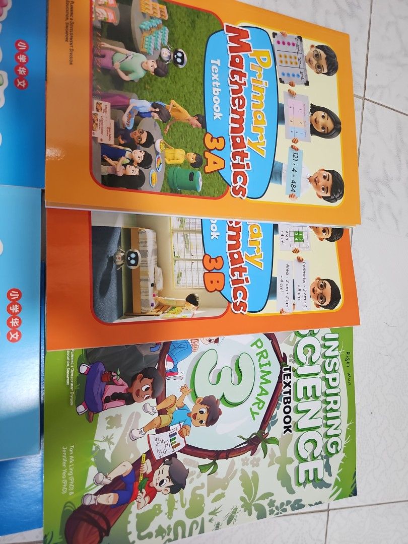 Primary 3 textbooks, Hobbies & Toys, Books & Magazines, Textbooks on ...