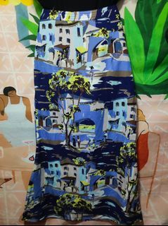 Printed Maxi Skirt