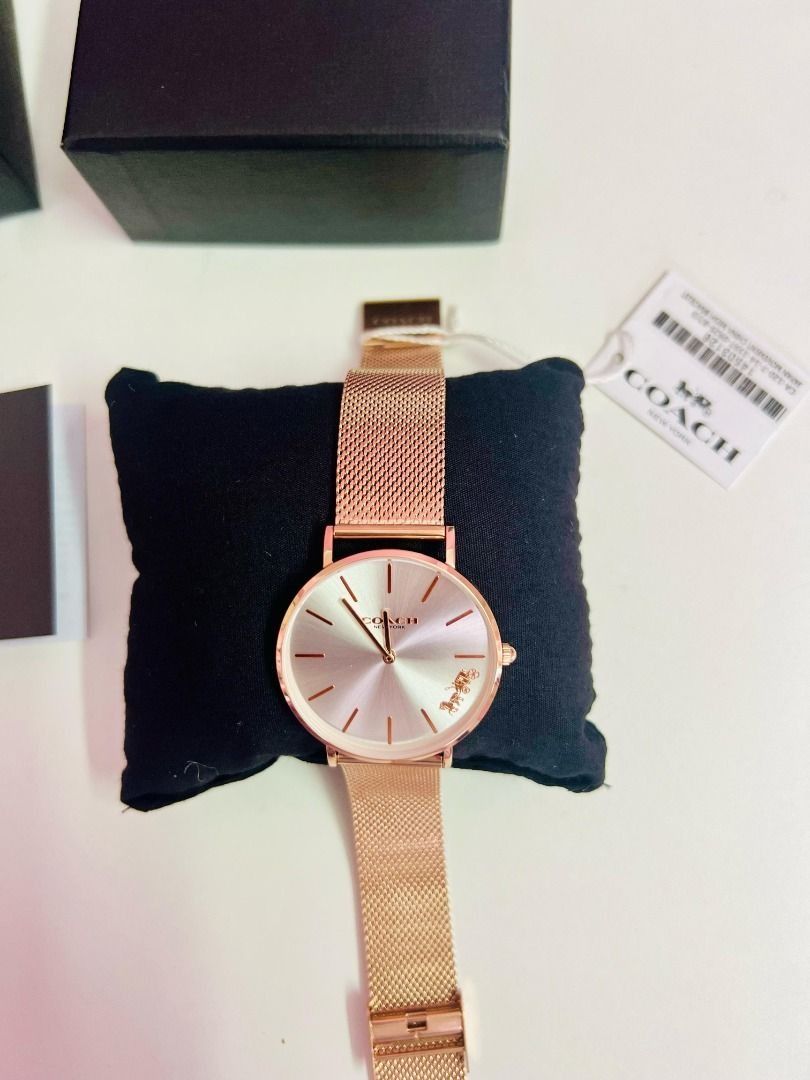 PROMO 14503126 Coach Perry Women s Watch Rose Gold rose gold Bracelet Type