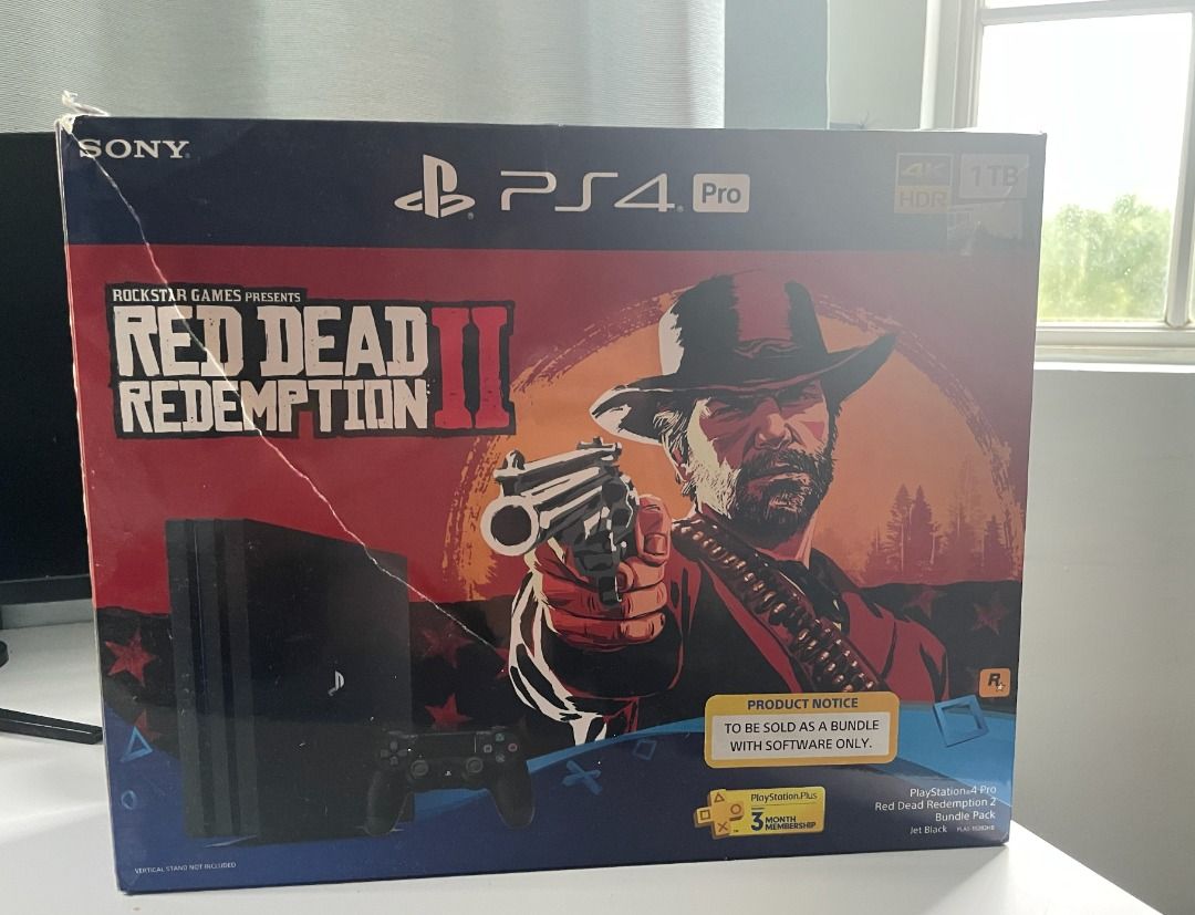 Playstation 4 PRO 1TB Bundle - Red Dead Redemption 2