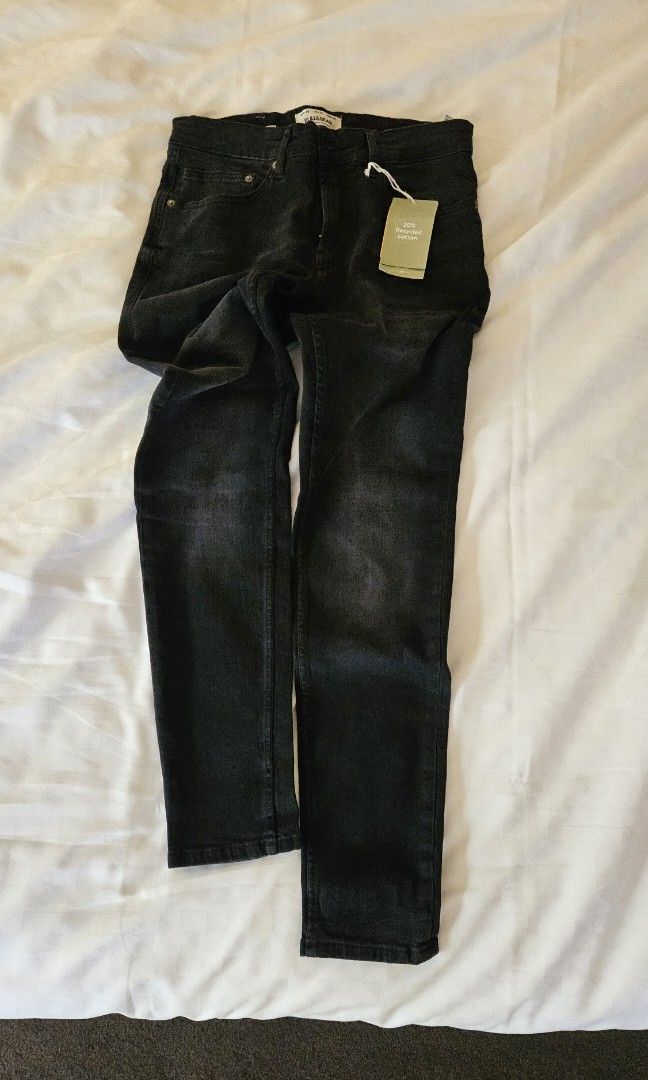 Pull Bear Mens Jean s Black Skinny Fit