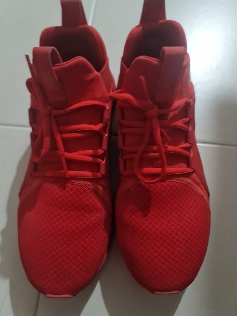 Red puma shoes womens store