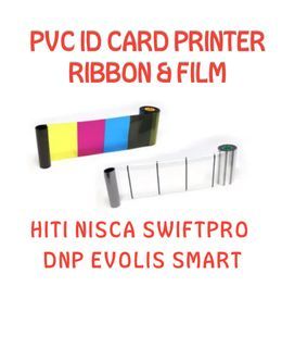 PVC ID CARD PRINTER RIBBON HITI NISCA SWIFTPRO DNP EVOLIS SMART