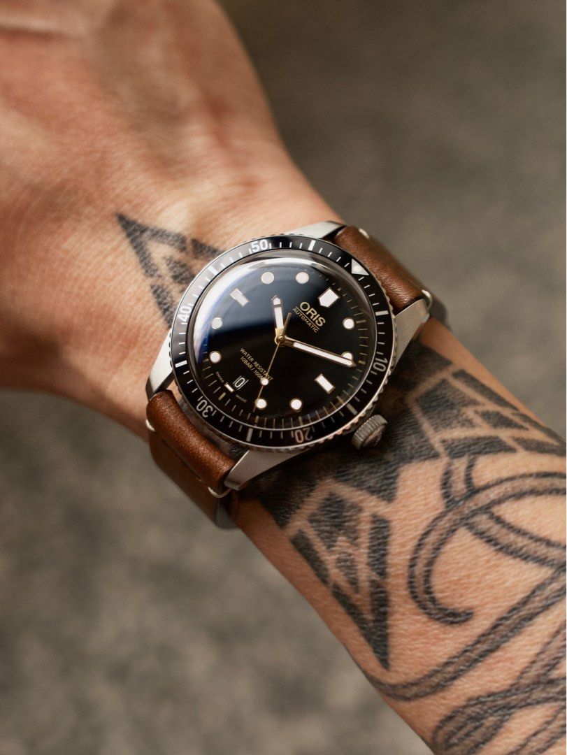 Oris big crown online pointer date movember edition