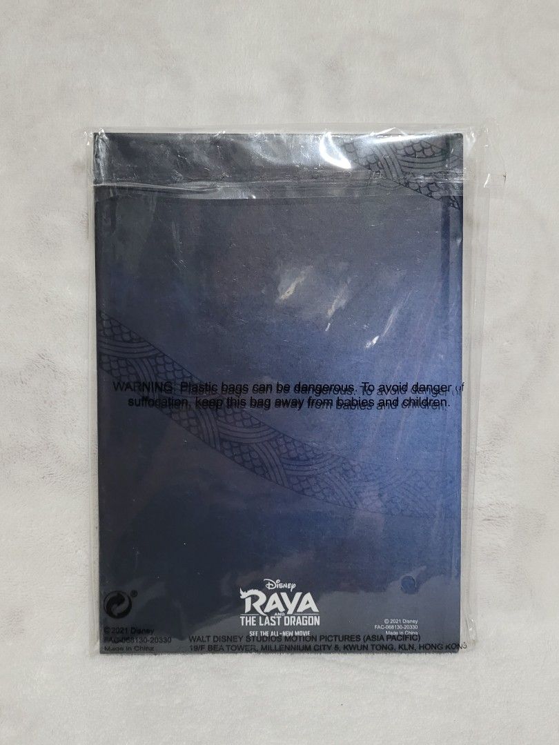 Raya The Last Dragon Notebook (Disney) (Category: Plushies & Soft Toys) located in Lapu Lapu. Submitted by snuggleplushph (Listing ID 1269888030, Image 2). Description: Stuffed toys & more! ♡ON-HAND ITEMS♡ LOC: : Lapu-lapu city, Cebu MOP: Gcash or BPI MOD: Flash Express Pm for more info! Note: Items are cross-posted. It is always best to ask for the availability of the item first before placing your order. Thank you for choosing Snuggle Plush ♡! 