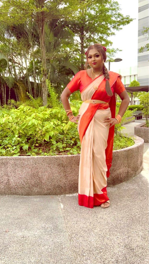 Buy Chilli Pepper Red Embroidered Saree In Dola Silk Online KALKI Fashion  India