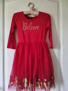 Red dress 5-8 yo