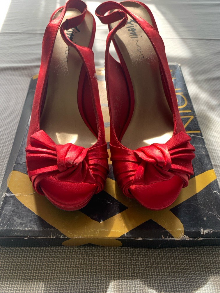 Red Payless Shoes Women s Fashion Footwear Heels on Carousell