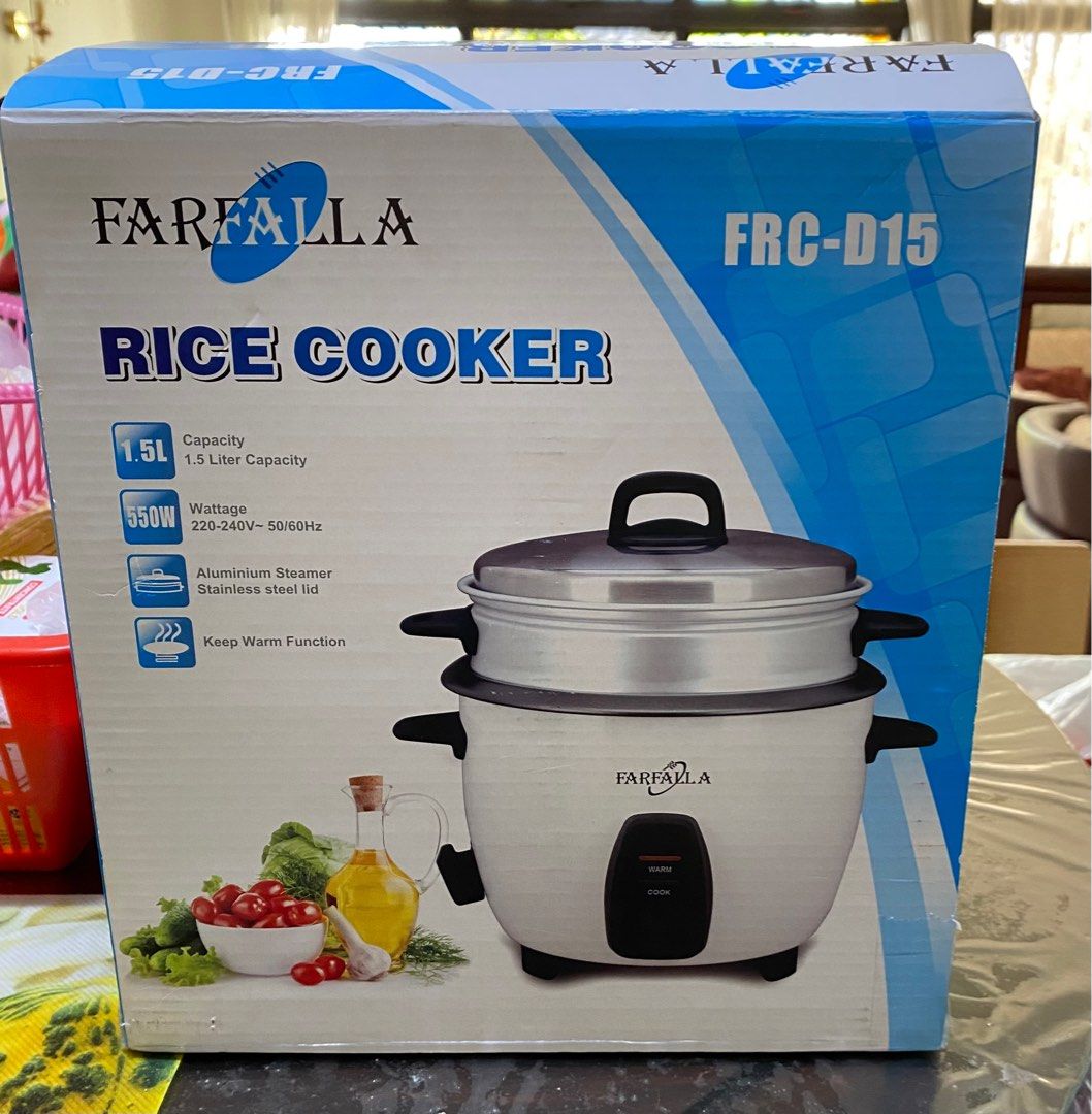 Rice Cooker brand new 1.5L/ Italian brand , TV & Home Appliances