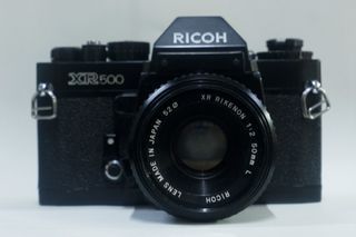 Ricoh XR500 Film Camera with Rikenon 50mm f2 Lens