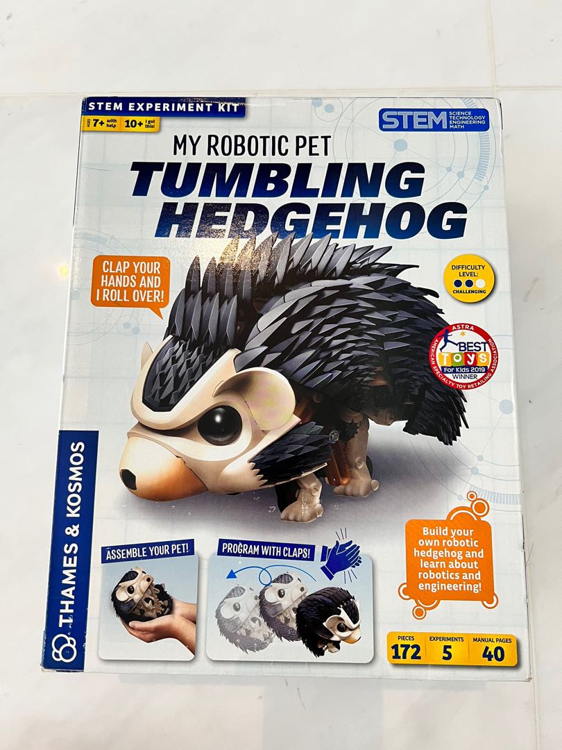My robotic pet tumbling hedgehog store