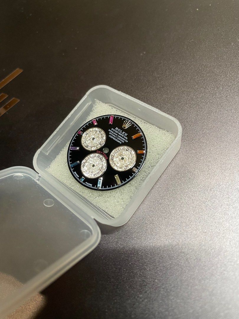 Rainbow hot sale dial rolex