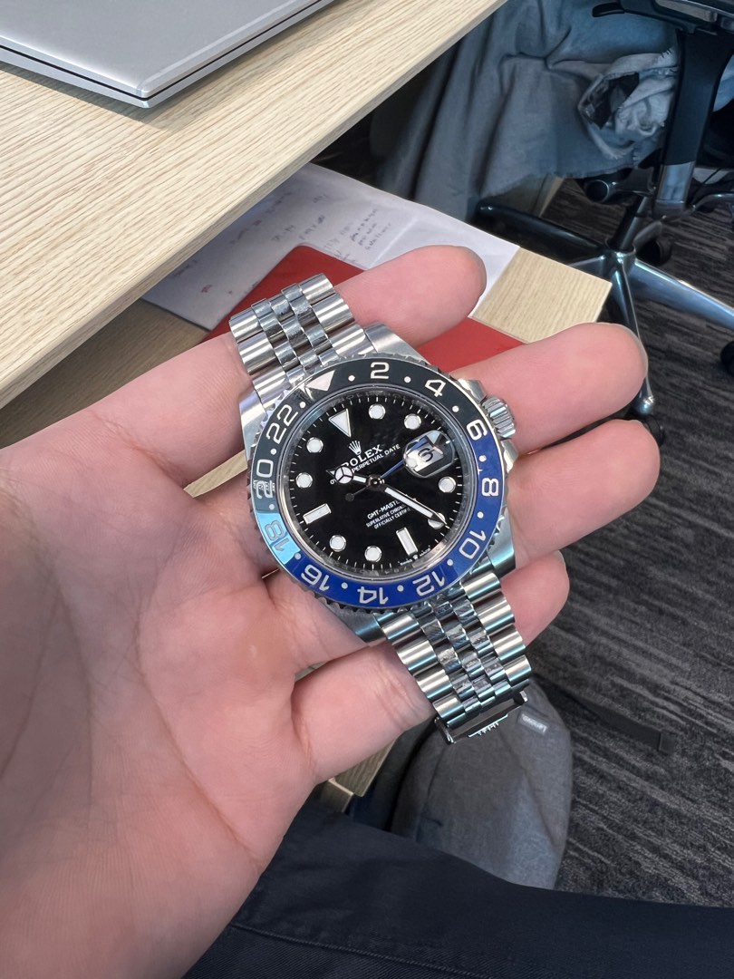 Rolex gmt batgirl 126710 blnr 2023 Luxury Watches on Carousell