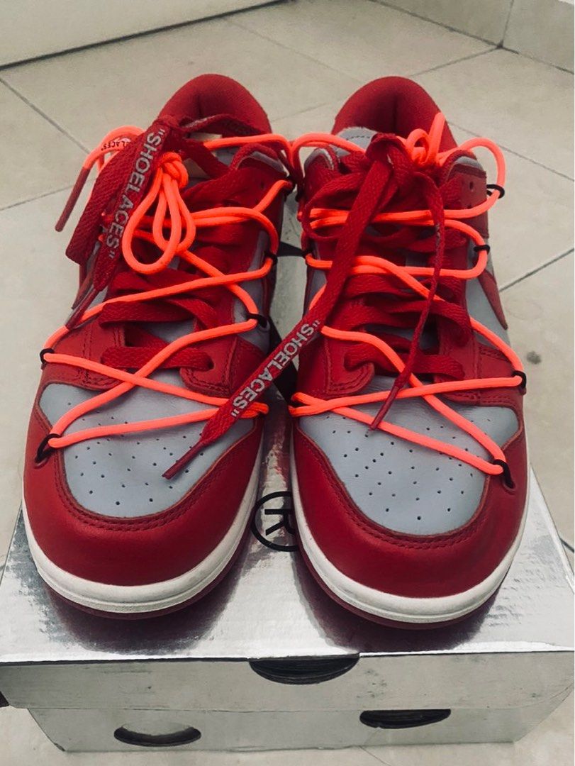 sb dunk x off white