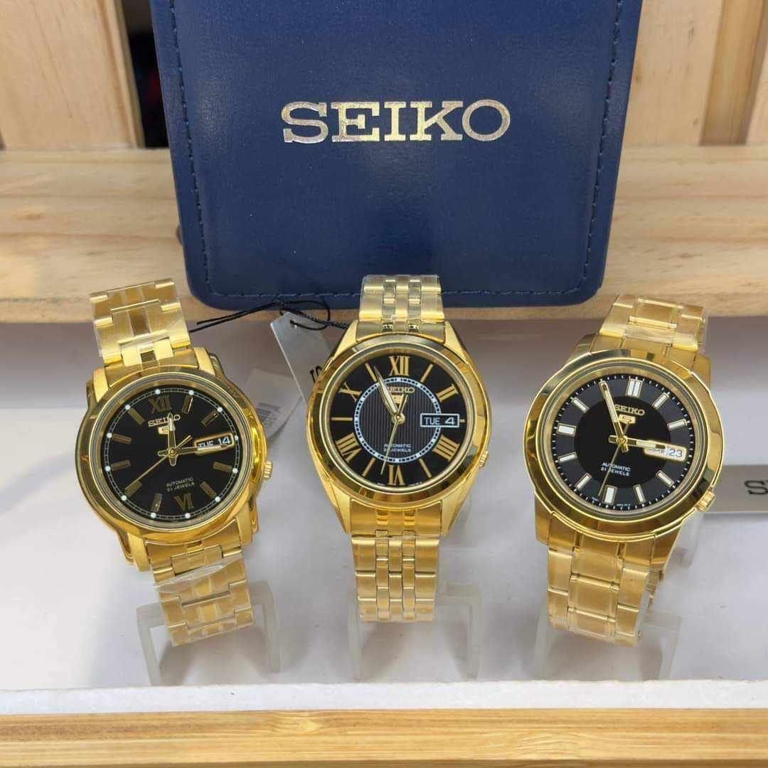 Seiko 5 mens couple watch Luxury Watches on Carousell