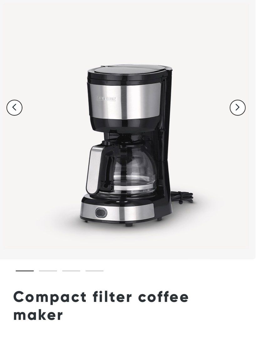 Compact filter coffee maker Clearance