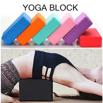 2pcs Yoga Blocks,gym Bricks High Density Eva Foam -comfortable